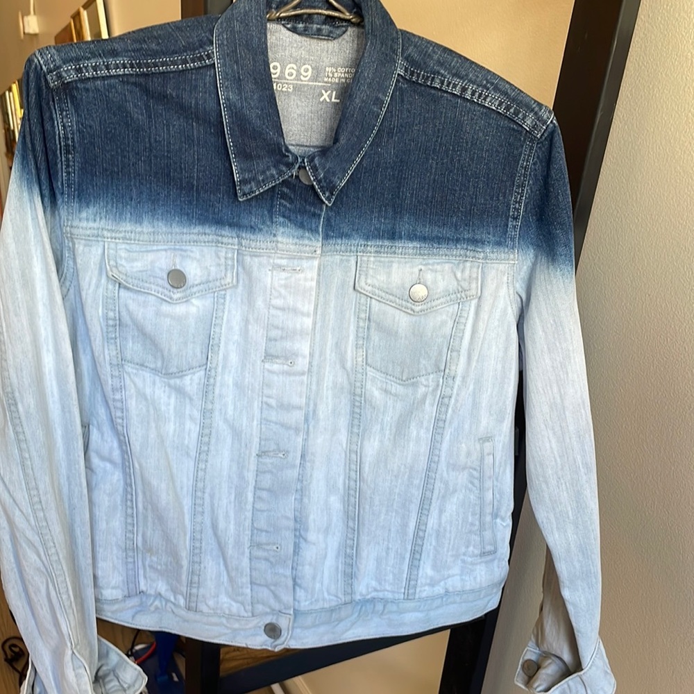 Gap Blue Ombré Jean Jacket